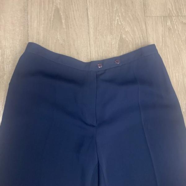 Foto artículo Ref. 117: Pantalon traje fluido azul chica 